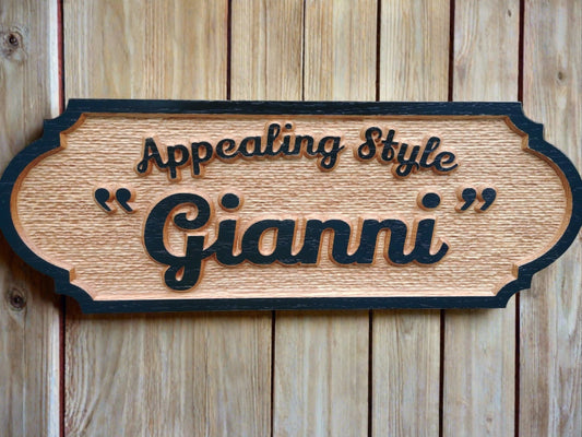 Unique Personalized Equine Wood Name Sign, Horse Barn Stall sign