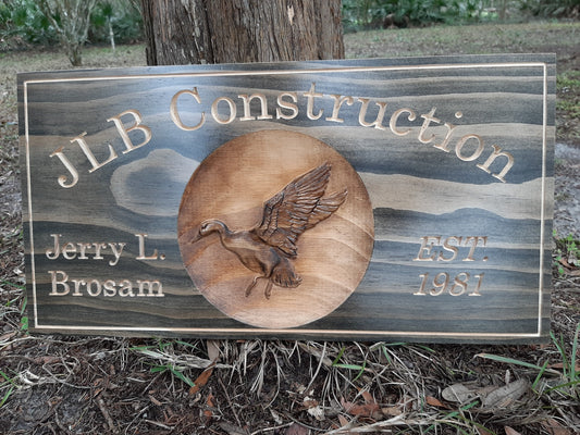 wooden wall art with birds, ducks, mallards, redheads