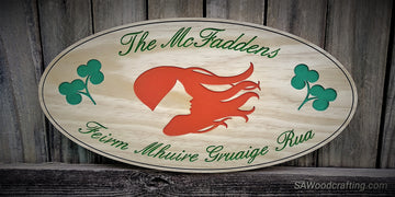 The McFaddens Custom made in the USA with Ireland in mind.