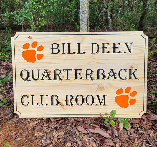 Large Business Wall Plaque