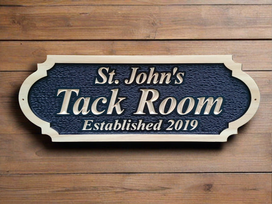 barn door tack room signs personalized stall name plate horse halter horse stall plate
