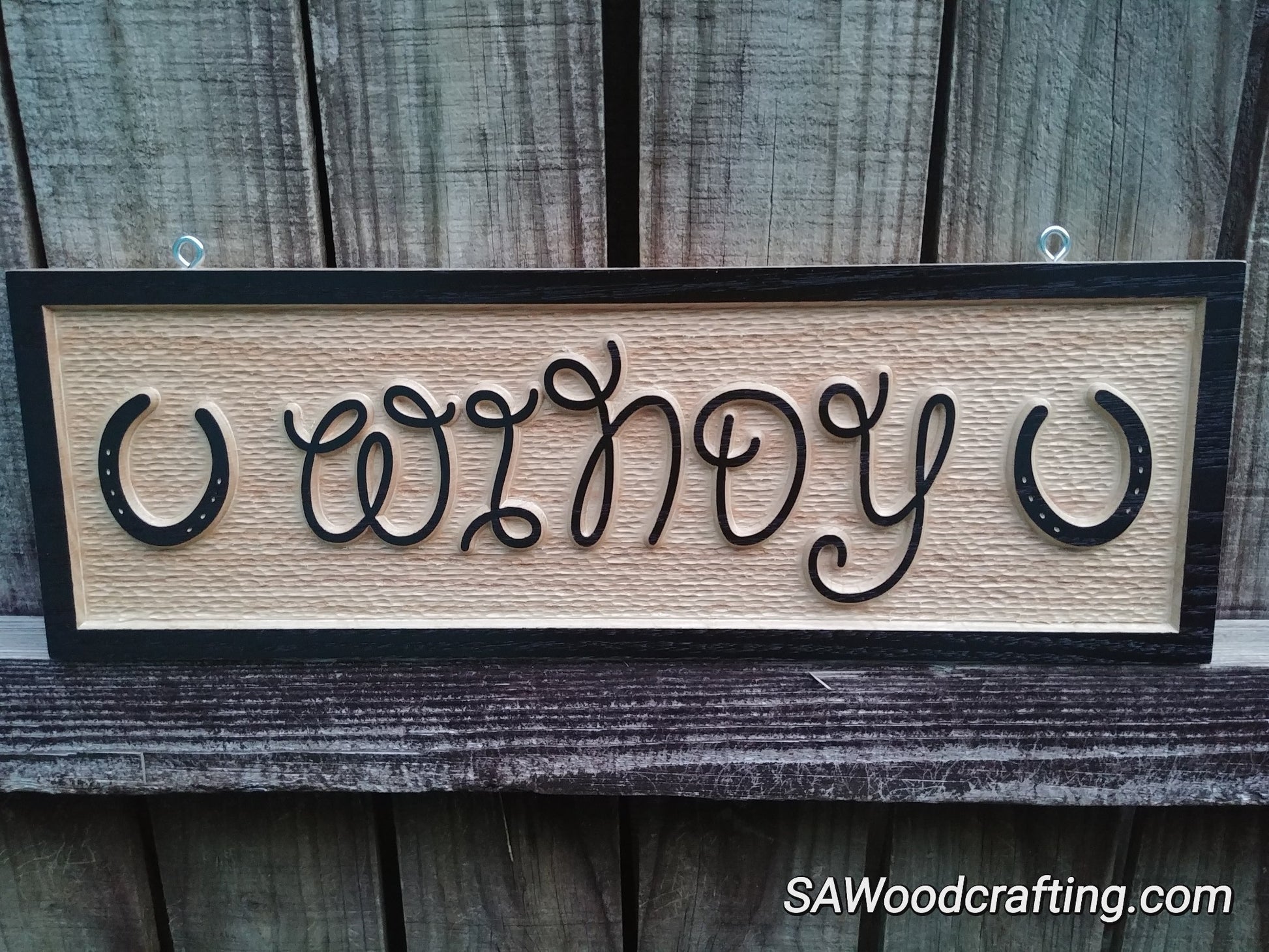 rodeo rope style horse barn name signs