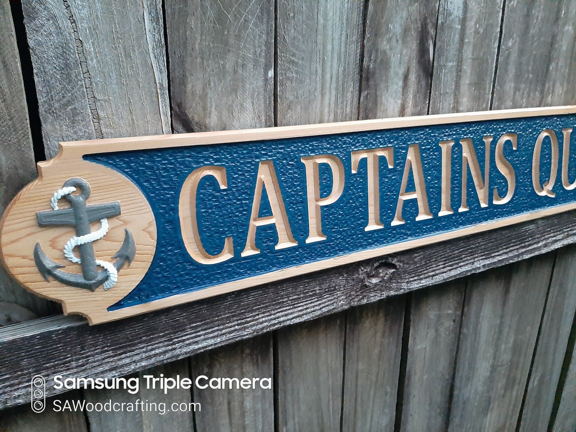 boat captain gift, nautical wall decor. made in the USA